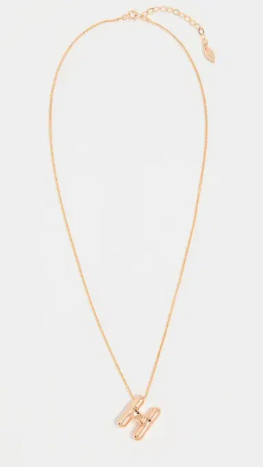 Maison Irem Balloon Initial Letter Necklace H | Thumbnail 4 Maison Irem Balloon Initial Letter Necklace H | Thumbnail 4