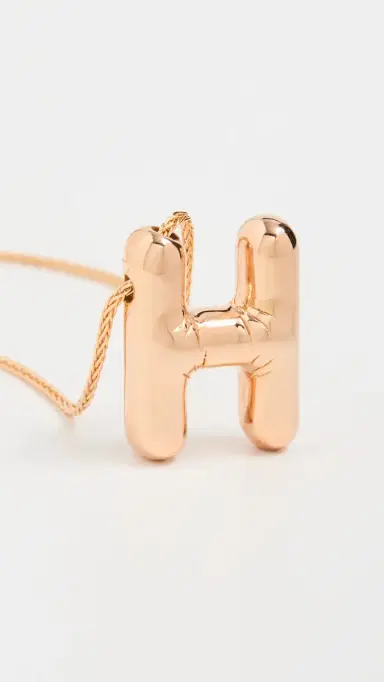Maison Irem Balloon Initial Letter Necklace H | Thumbnail 5 Maison Irem Balloon Initial Letter Necklace H | Thumbnail 5