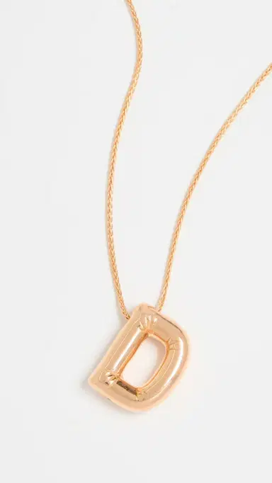 Maison Irem Balloon Initial Letter Necklace D | Thumbnail 2 Maison Irem Balloon Initial Letter Necklace D | Thumbnail 2