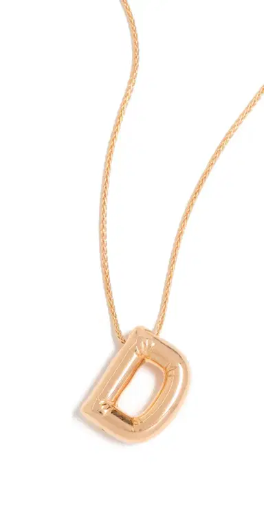 Maison Irem Balloon Initial Letter Necklace D | Thumbnail 1 Maison Irem Balloon Initial Letter Necklace D | Thumbnail 1
