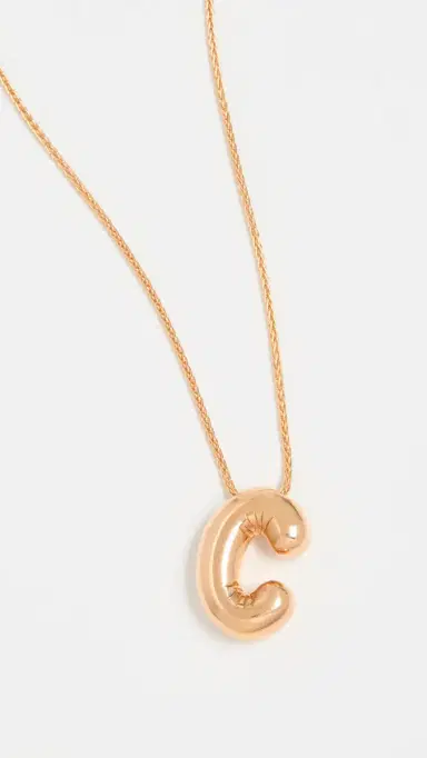 Maison Irem Balloon Initial Letter Necklace | Thumbnail 2 Maison Irem Balloon Initial Letter Necklace | Thumbnail 2