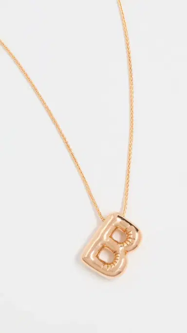 Maison Irem Balloon Initial Letter Necklace | Thumbnail 2