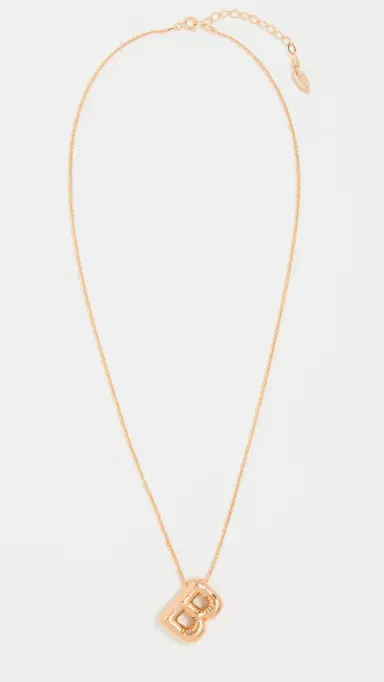 Maison Irem Balloon Initial Letter Necklace | Thumbnail 4
