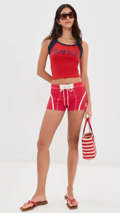 Made Some Sportswear Shorts Red/White | Thumbnail 5