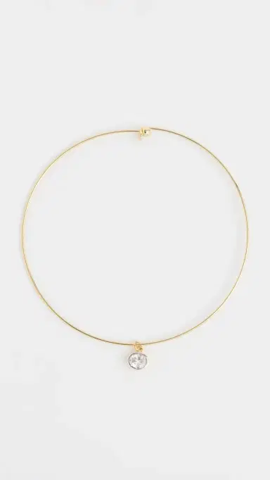 Luv AJ The Marais Pendant Gold Wire Necklace | Thumbnail 2