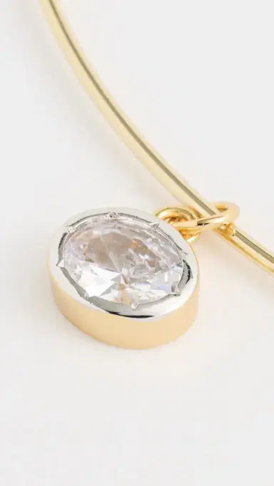 Luv AJ The Marais Pendant Gold Wire Necklace | Thumbnail 4