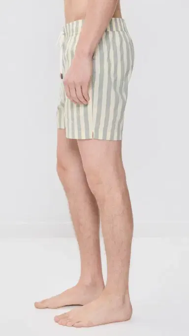 Onia Charles Swim Trunks 5 ea Glass/Cream | Thumbnail 4 Onia Charles Swim Trunks 5 ea Glass/Cream | Thumbnail 4