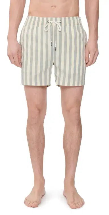 Onia Charles Swim Trunks 5 ea Glass/Cream | Thumbnail 1 Onia Charles Swim Trunks 5 ea Glass/Cream | Thumbnail 1