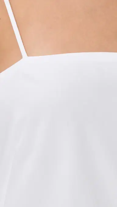 House of Dagmar Cotton Strap Dress White | Thumbnail 6