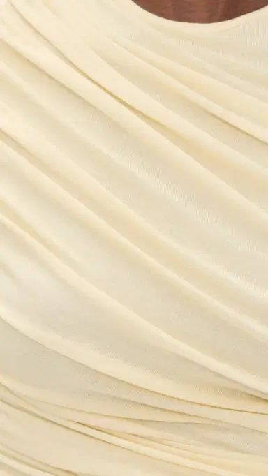 AGOLDE Ester Twist Tank Lemon Drop M | Thumbnail 6