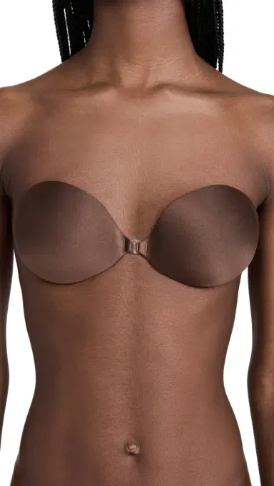 NuBra Seamless Push Up Bra Chocolate E | Thumbnail 4