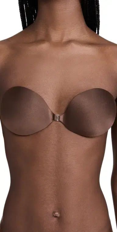 NuBra Seamless Push Up Bra Chocolate E | Thumbnail 1