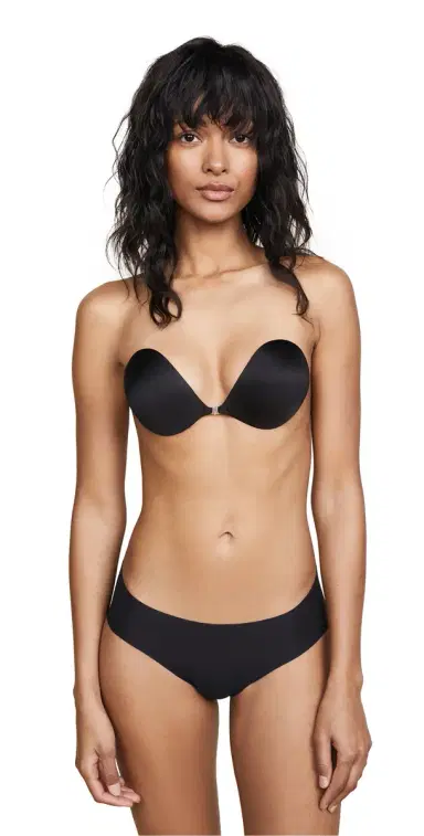 NuBra Seamless Push Up Bra Black | Thumbnail 1