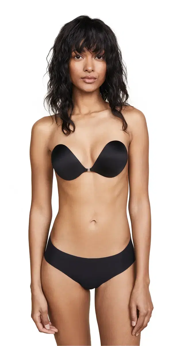 NuBra Seamless Push Up Bra Black