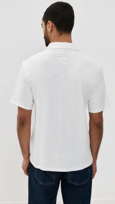 rag & bone Classic Flame Polo White M | Thumbnail 3