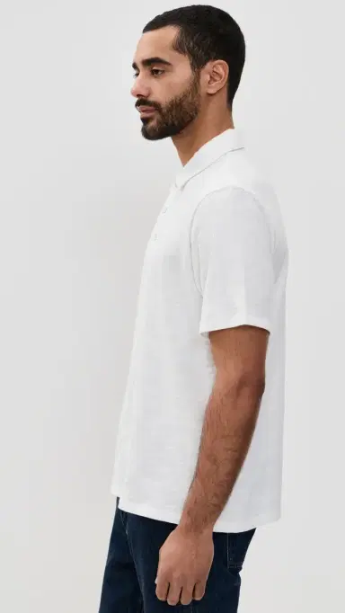rag & bone Classic Flame Polo White M | Thumbnail 4