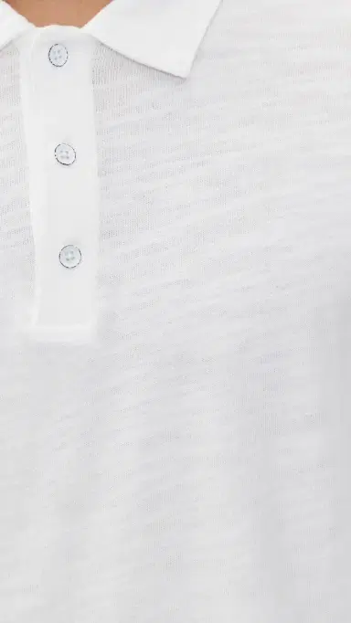 rag & bone Classic Flame Polo White M | Thumbnail 6
