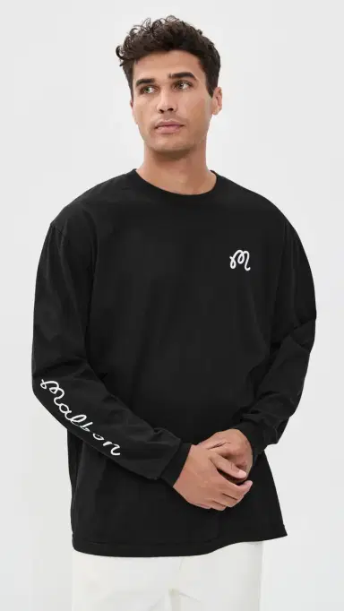 Malbon Gorse Tee Black | Thumbnail 2