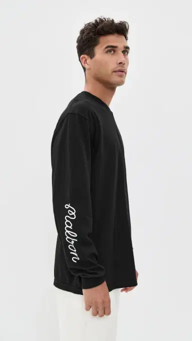 Malbon Gorse Tee Black | Thumbnail 4