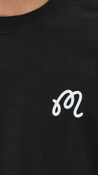 Malbon Gorse Tee Black | Thumbnail 6