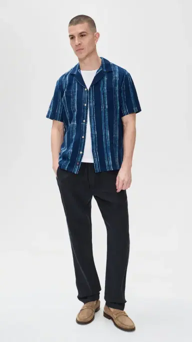 Citizens of Humanity Drawstring inen Deck Pants Navy | Thumbnail 5 Citizens of Humanity Drawstring inen Deck Pants Navy | Thumbnail 5