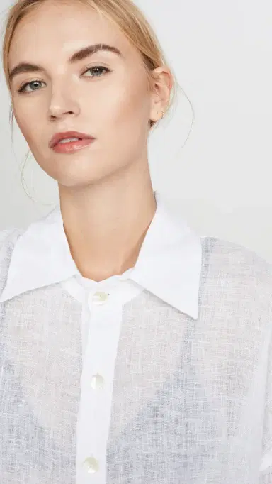 vitamin A Playa Shirt Dress White | Thumbnail 6 vitamin A Playa Shirt Dress White | Thumbnail 6