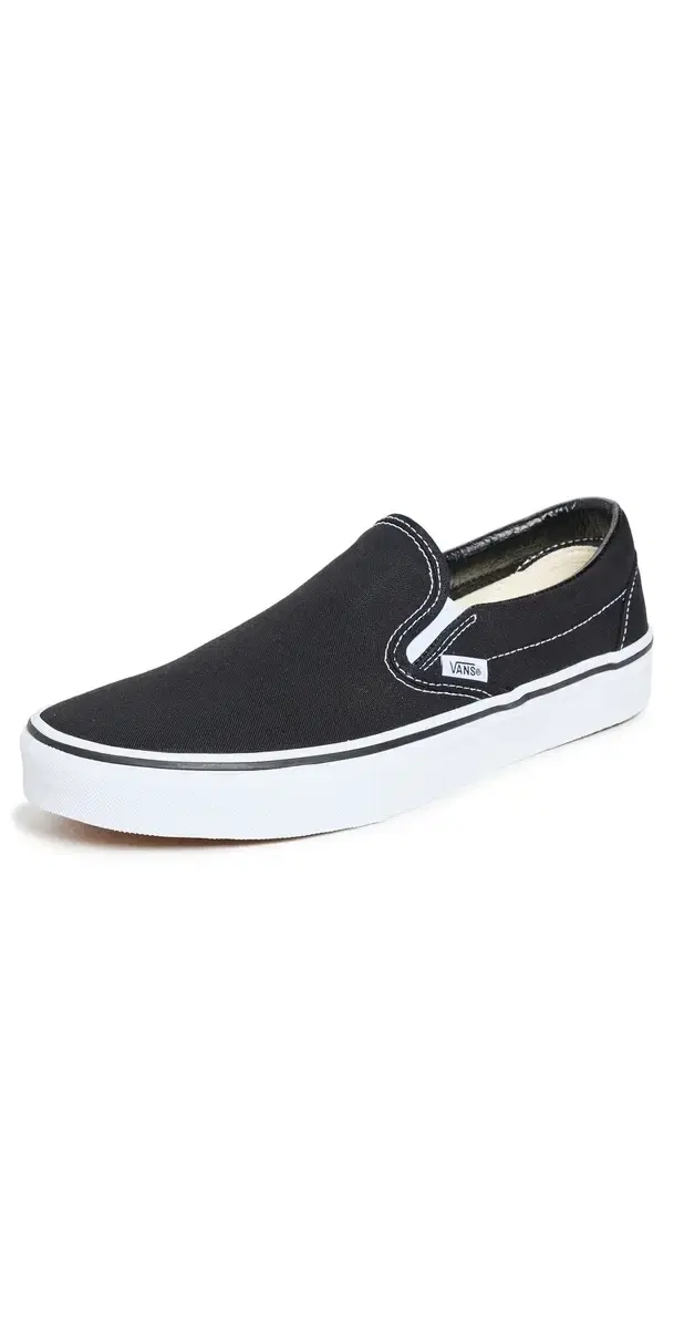 Vans Slip On Unisex Sneakers Black/White M 15