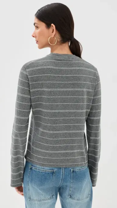 Kallmeyer Wynn Long Sleeve Tee Heather Grey/ | Thumbnail 3 Kallmeyer Wynn Long Sleeve Tee Heather Grey/ | Thumbnail 3