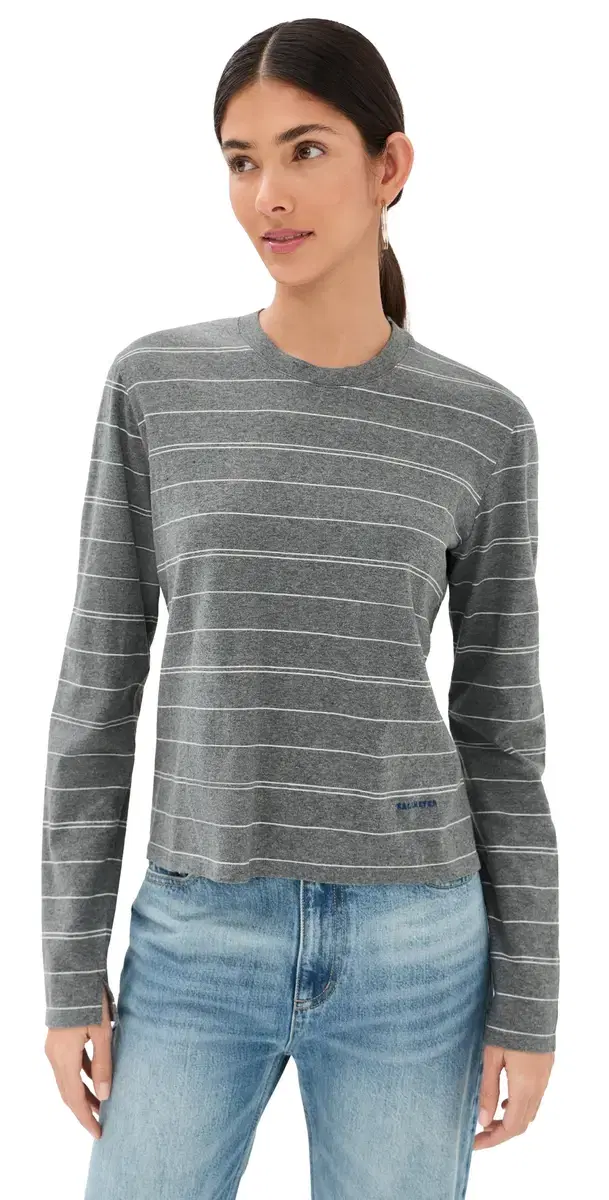 Wynn Long Sleeve Tee Heather Grey/