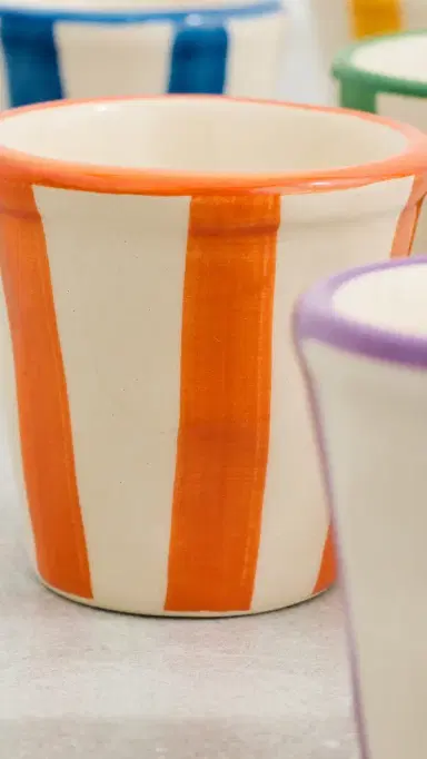 Zafferano Lido Righe Espresso Shot Cups | Thumbnail 4