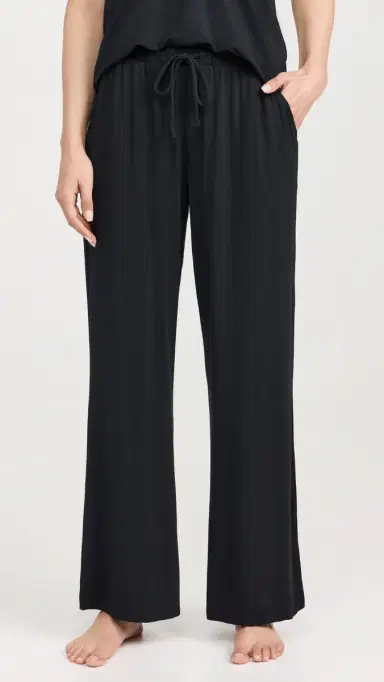 Eberjey Gisele Tencel Modal Cami & Pant Pajama Set Black | Thumbnail 5 Eberjey Gisele Tencel Modal Cami & Pant Pajama Set Black | Thumbnail 5