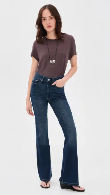 DL1961 Bridget Bootcut High Rise Instasculpt Jeans Sea Front 31 | Thumbnail 5