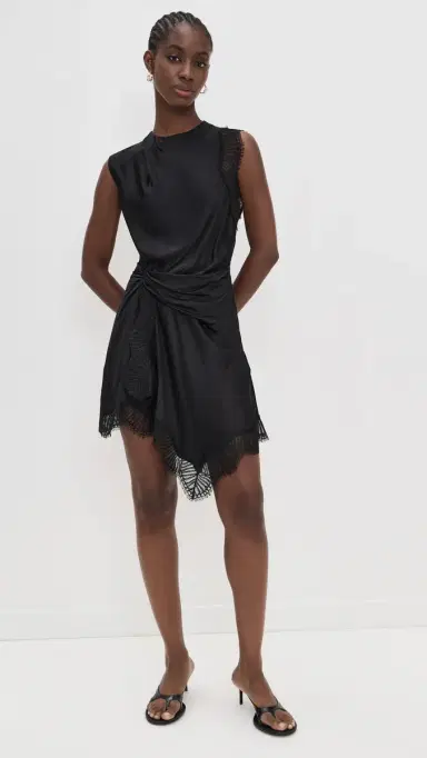 A.L.C. A. L.C. Dion Dress Black/Black 12 | Thumbnail 2