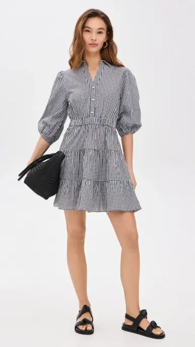 Playa Lucila Gingham Collared Dress | Thumbnail 5 Playa Lucila Gingham Collared Dress | Thumbnail 5