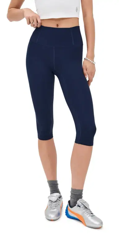 FP Movement Never Better Crop Leggings Midnight Navy | Thumbnail 1 FP Movement Never Better Crop Leggings Midnight Navy | Thumbnail 1