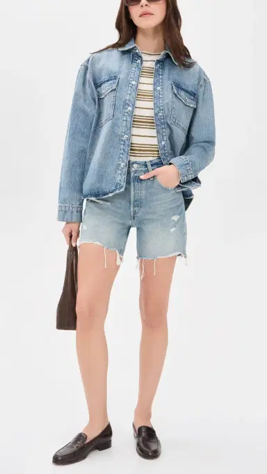 Levi's 501 Mid Thigh Shorts Got Looks Ns 27 | Thumbnail 4