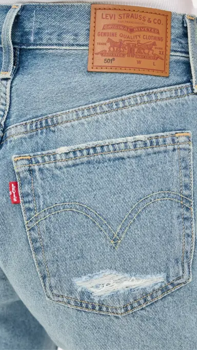 Levi's 501 Mid Thigh Shorts Got Looks Ns 27 | Thumbnail 5