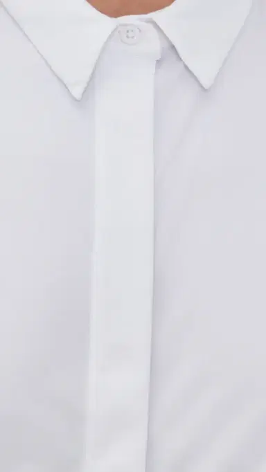 Commando Classic Sleeveless Button Down Thong Bodysuit White | Thumbnail 6 Commando Classic Sleeveless Button Down Thong Bodysuit White | Thumbnail 6