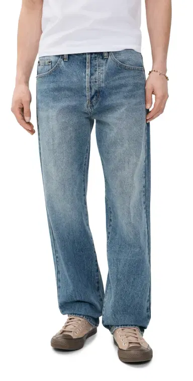 Obey Boxcar Straight Leg Jeans Heavy Vintage Indigo 32 | Thumbnail 1