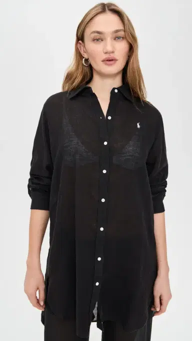 Polo Ralph Lauren Boyfriend Shirt | Thumbnail 3 Polo Ralph Lauren Boyfriend Shirt | Thumbnail 3