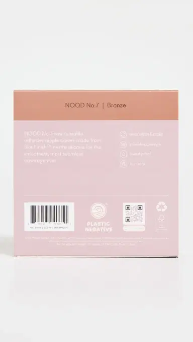 NOOD New York No Show Adhesive Nipple Covers - Size 4 No. 7 Bronze 4 | Thumbnail 4