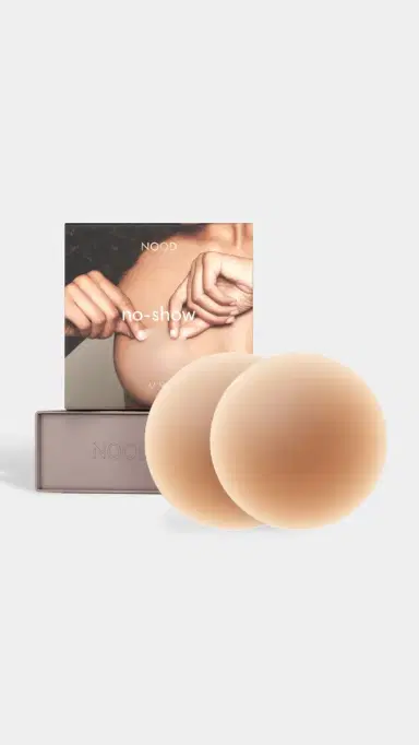 NOOD New York No Show Adhesive Nipple Covers - Size 4 No. 5 Soft Tan 4 | Thumbnail 2