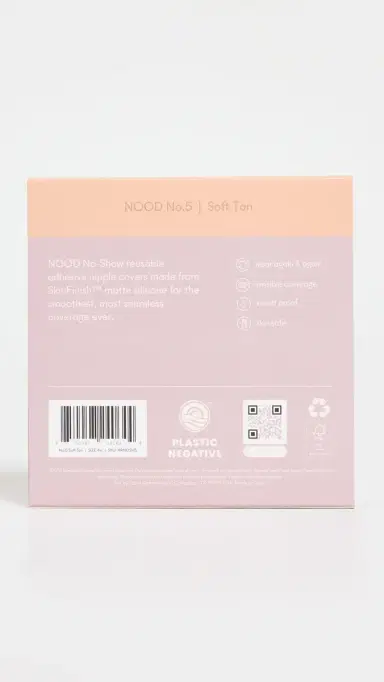 NOOD New York No Show Adhesive Nipple Covers - Size 4 No. 5 Soft Tan 4 | Thumbnail 4