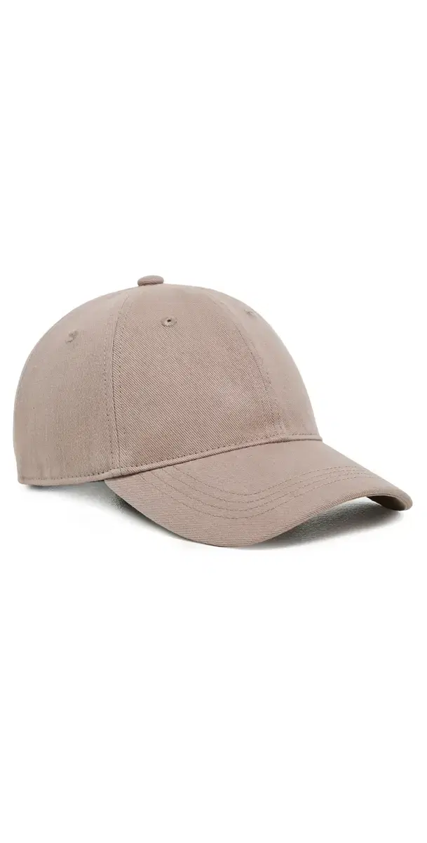 Carliy Back Logo Hat Mushroom Beige One Size