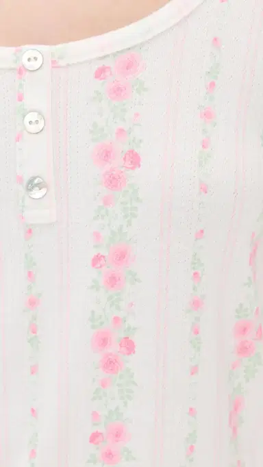 PJ Salvage Roses Are Pink Pajama Set | Thumbnail 6 PJ Salvage Roses Are Pink Pajama Set | Thumbnail 6