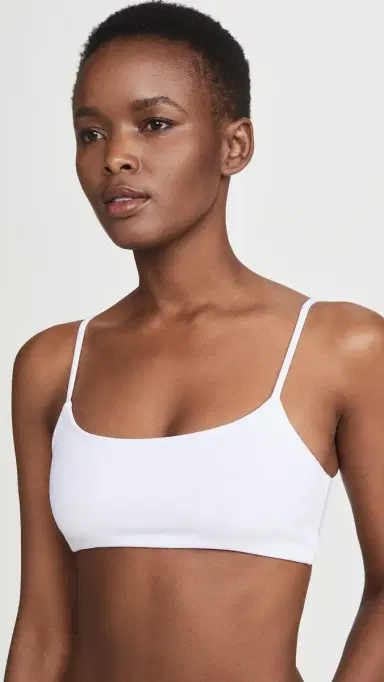 Top Secret Prop Top Bralette White M | Thumbnail 2
