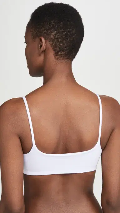 Top Secret Prop Top Bralette White M | Thumbnail 3