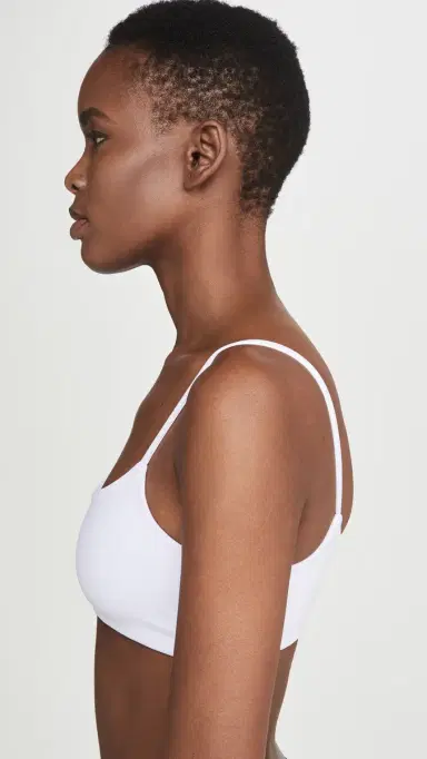 Top Secret Prop Top Bralette White M | Thumbnail 4