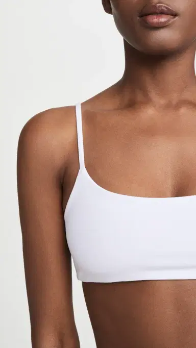 Top Secret Prop Top Bralette White M | Thumbnail 5