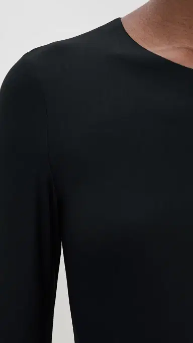 Commando Butter Long Sleeve Crew Neck Black | Thumbnail 6